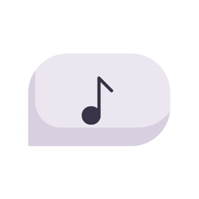 Chat Note, Animated Icon, Flat