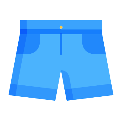 Shorts, Animated Icon, Flat