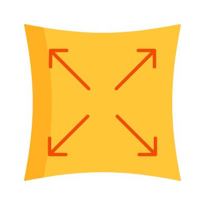 Elastic Material, Animated Icon, Flat