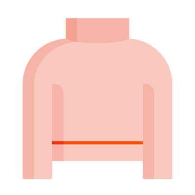 Sweater, Animated Icon, Flat