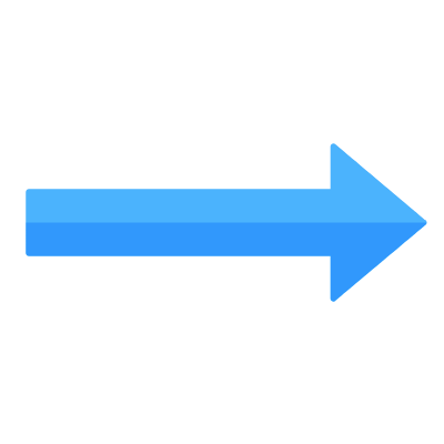 Arrow Right, Animated Icon, Flat