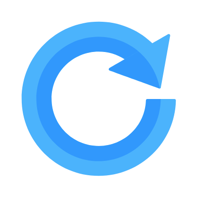 Spin, Animated Icon, Flat