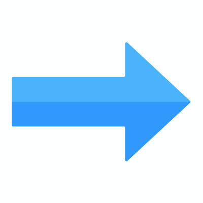 Arrow Right, Animated Icon, Flat