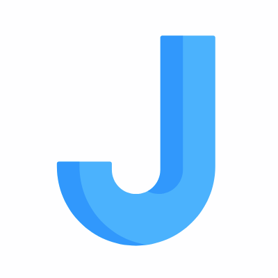 J, Animated Icon, Flat
