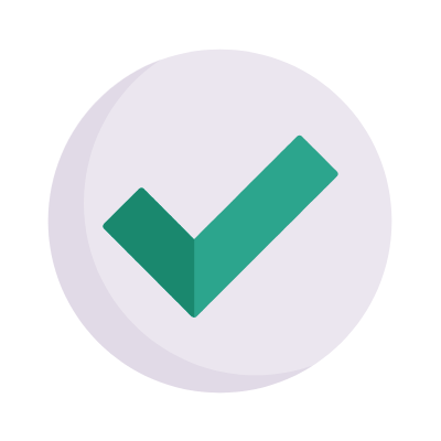 Check Circle, Animated Icon, Flat