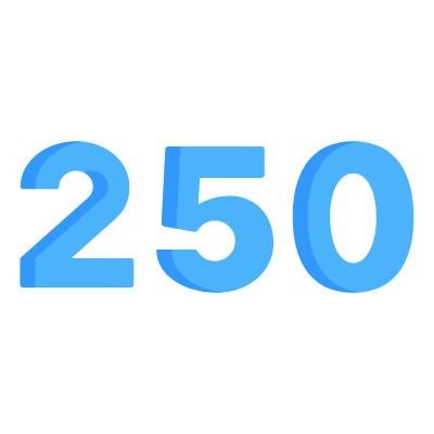 250, Animated Icon, Flat