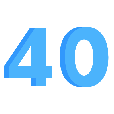40, Animated Icon, Flat