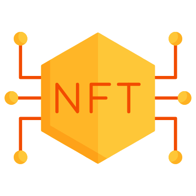 NFT, Animated Icon, Flat