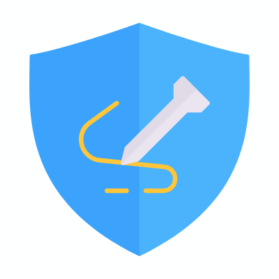 Shield Resistance, Animated Icon, Flat