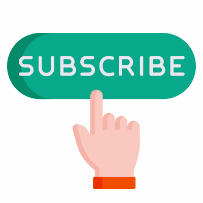 Subscribe Text, Animated Icon, Flat