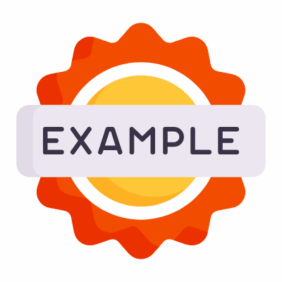 Badge Example, Animated Icon, Flat