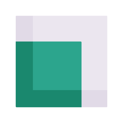 Squares Scale, Animated Icon, Flat