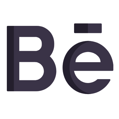 Behance, Animated Icon, Flat