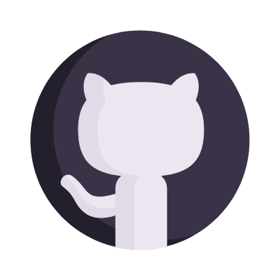 Github, Animated Icon, Flat
