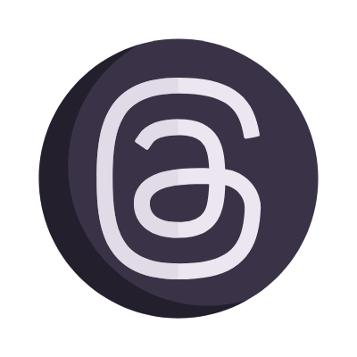 Threads, Animated Icon, Flat