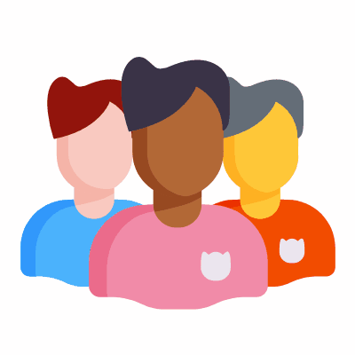 Group, Animated Icon, Flat