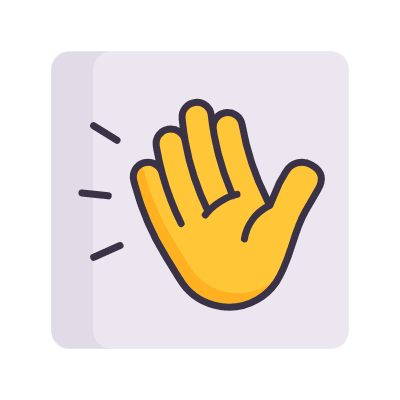 Clubhouse, Animated Icon, Flat