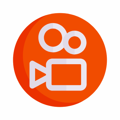 Kuaishou, Animated Icon, Flat