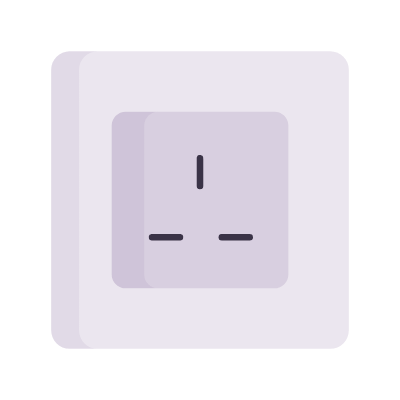 Outlet Type G, Animated Icon, Flat
