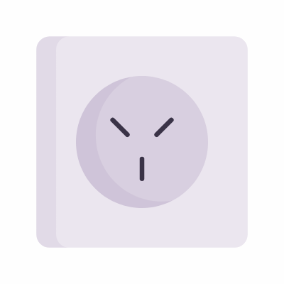 Outlet Type H, Animated Icon, Flat