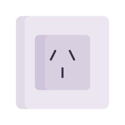 Outlet Type I, Animated Icon, Flat
