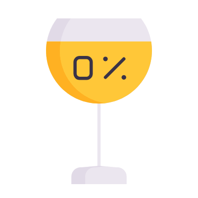 Mocktail, Animated Icon, Flat