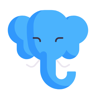 Elephant, Animated Icon, Flat