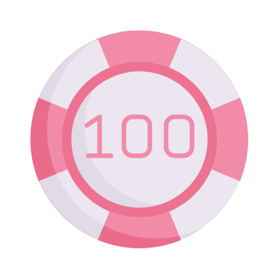 Casino Chip, Animated Icon, Flat