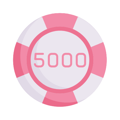 Casino Chip, Animated Icon, Flat