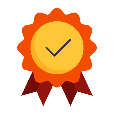 Badge Check, Animated Icon, Flat