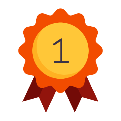 Badge First, Animated Icon, Flat