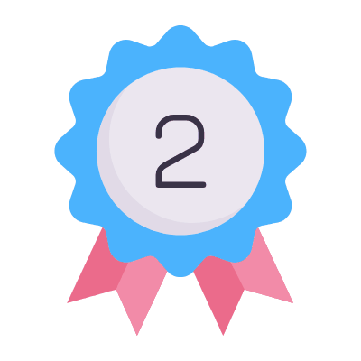 Badge Second, Animated Icon, Flat