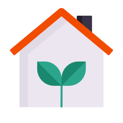 House Plant, Animated Icon, Flat