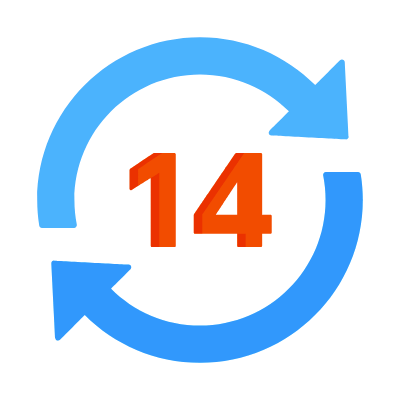 Arrows Rotate 14, Animated Icon, Flat