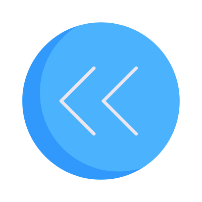 Chevrons Left, Animated Icon, Flat