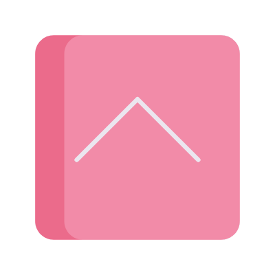 Chevron Up, Animated Icon, Flat
