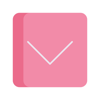 Chevron Down, Animated Icon, Flat