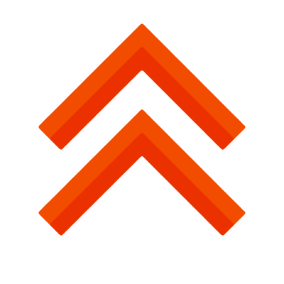 Chevrons Up, Animated Icon, Flat