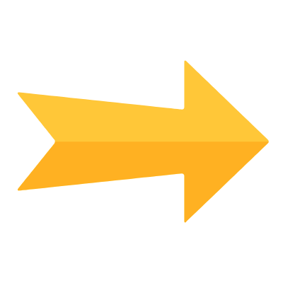 Arrow Notched Right, Animated Icon, Flat