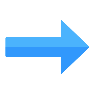 Arrow Right, Animated Icon, Flat