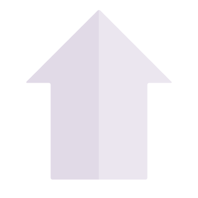 Arrow Up, Animated Icon, Flat