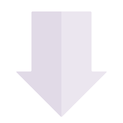 Arrow Down, Animated Icon, Flat