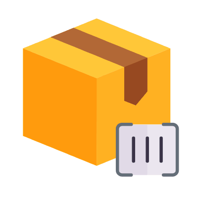 Box Scan, Animated Icon, Flat