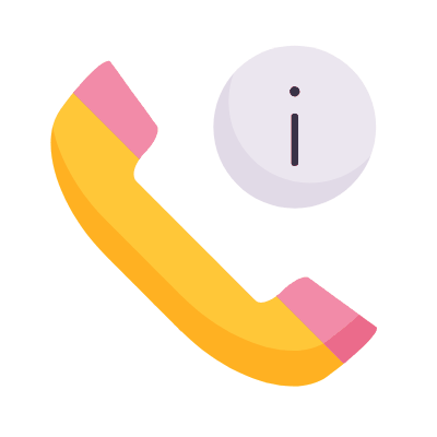 Phone Info, Animated Icon, Flat