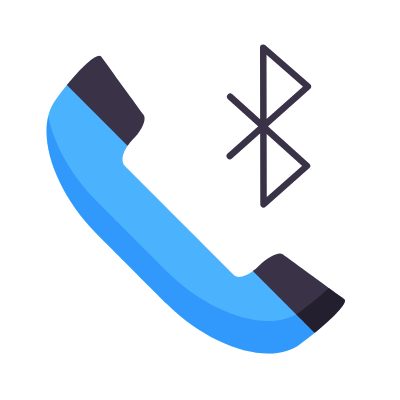 Phone Bluetooth, Animated Icon, Flat