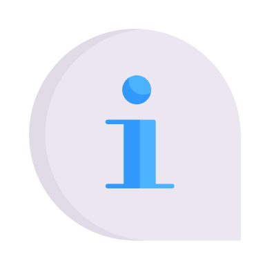 Chat Info, Animated Icon, Flat