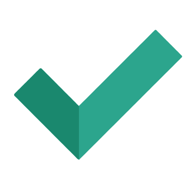 Check, Animated Icon, Flat