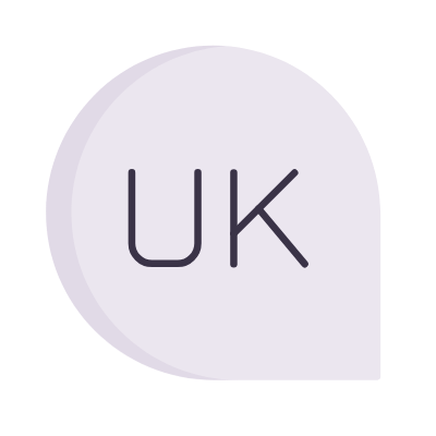 Chat Ukrainian, Animated Icon, Flat