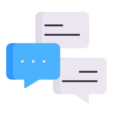 Messages Multi Alt, Animated Icon, Flat