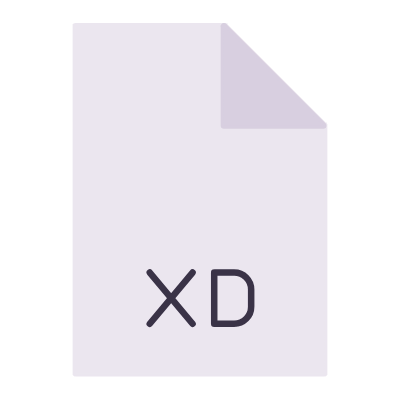 File XD, Animated Icon, Flat